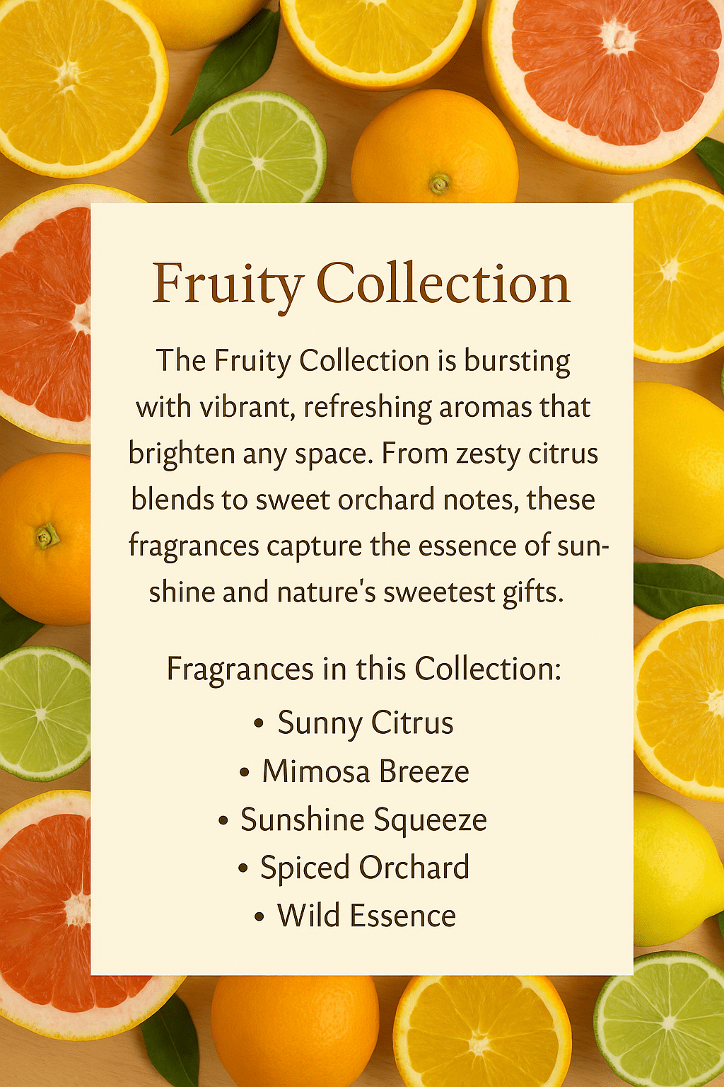 Fruity Collection - Lovely Crafted Creations