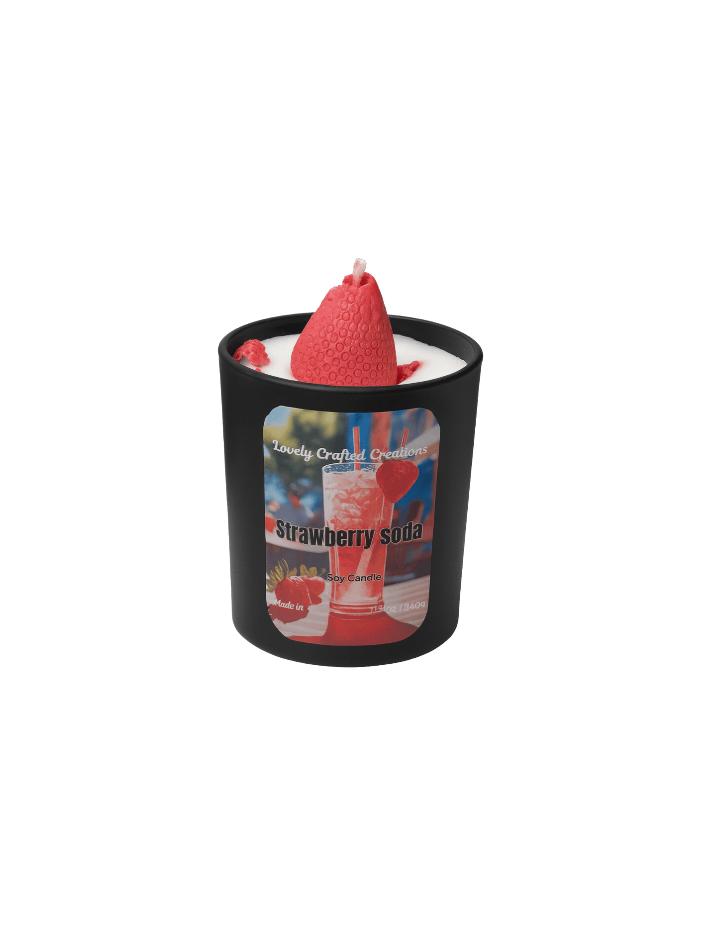 Strawberry Soda - Lovely Crafted Creations