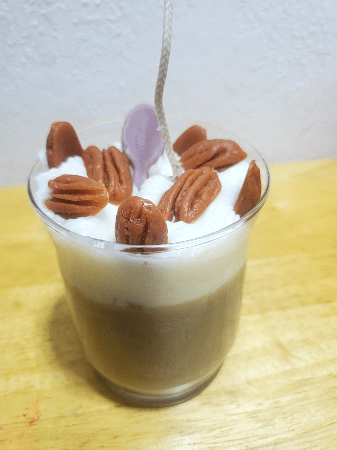 Walnut and Cream Candle - Lovely Crafted Creations