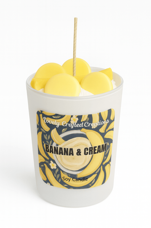 Banana Cream Candle - Lovely Crafted Creations
