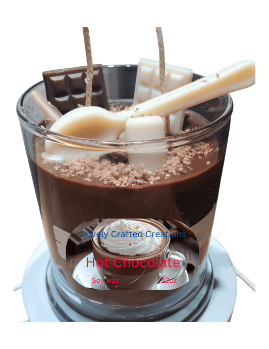 Hot Chocolate Candle - Lovely Crafted Creations