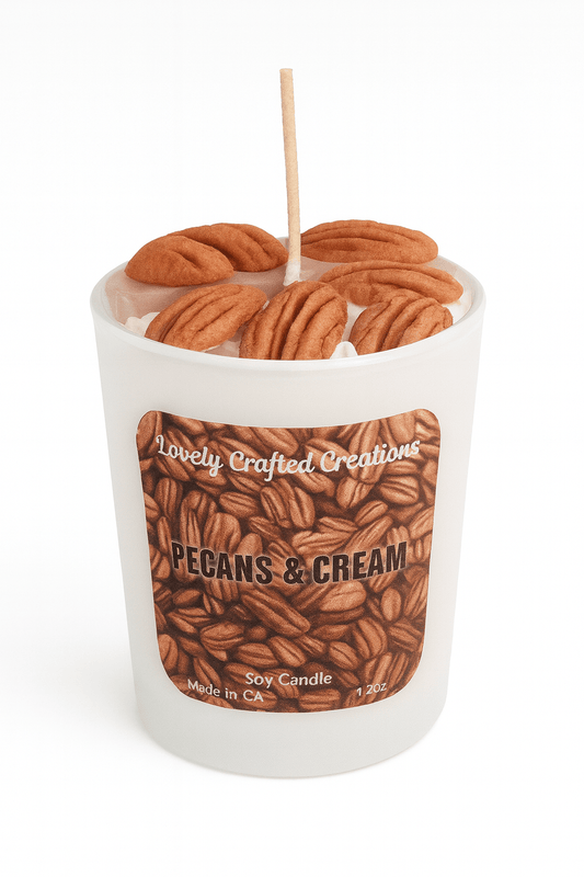 Pecans and Cream Candle - Lovely Crafted Creations