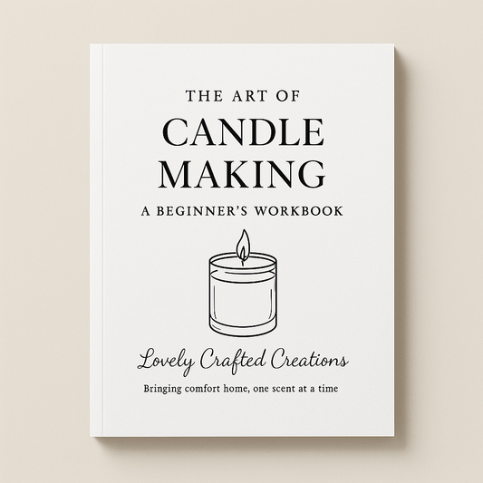 The Art of Candle Making - Workbook - Lovely Crafted Creations